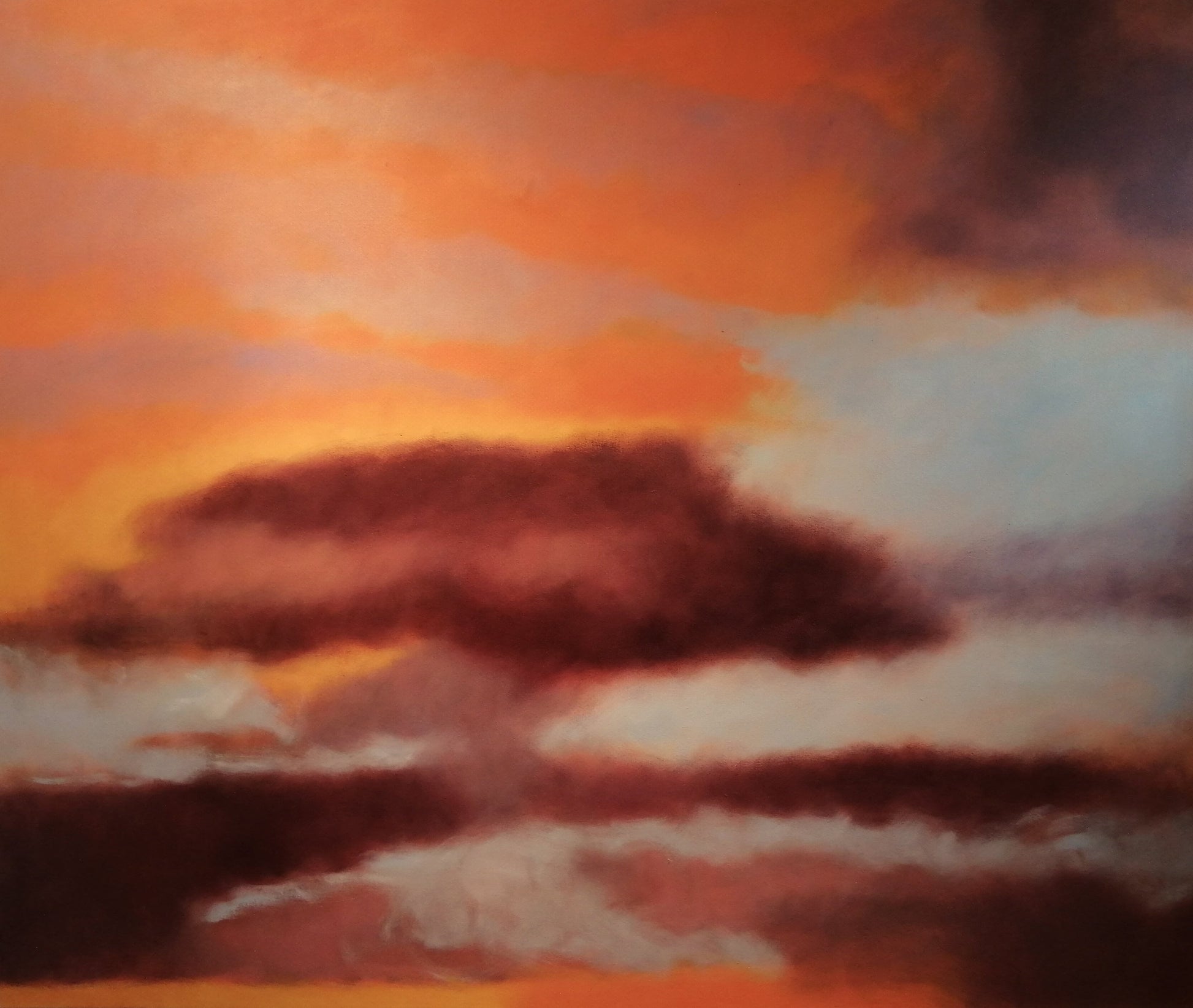 Clouds Of The Savannah Painting