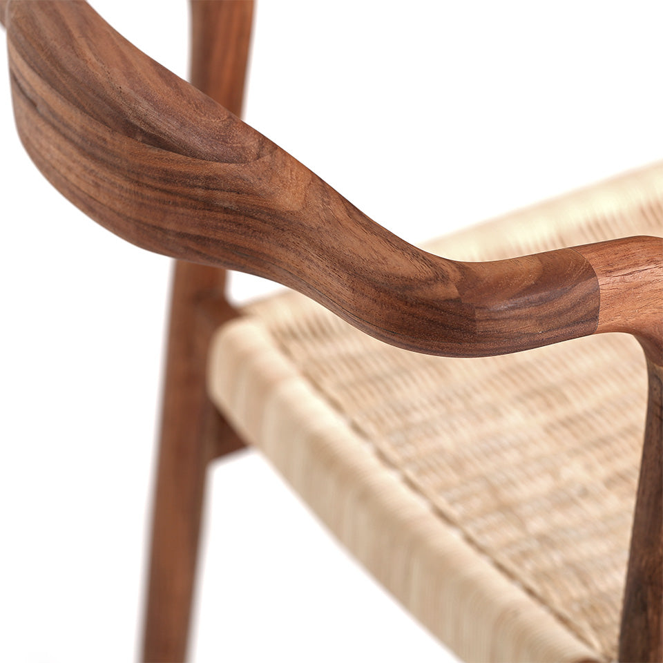 Desierto | Dining Chair with Curved Backrest