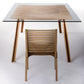 Hiab | Glass Top Dining Table